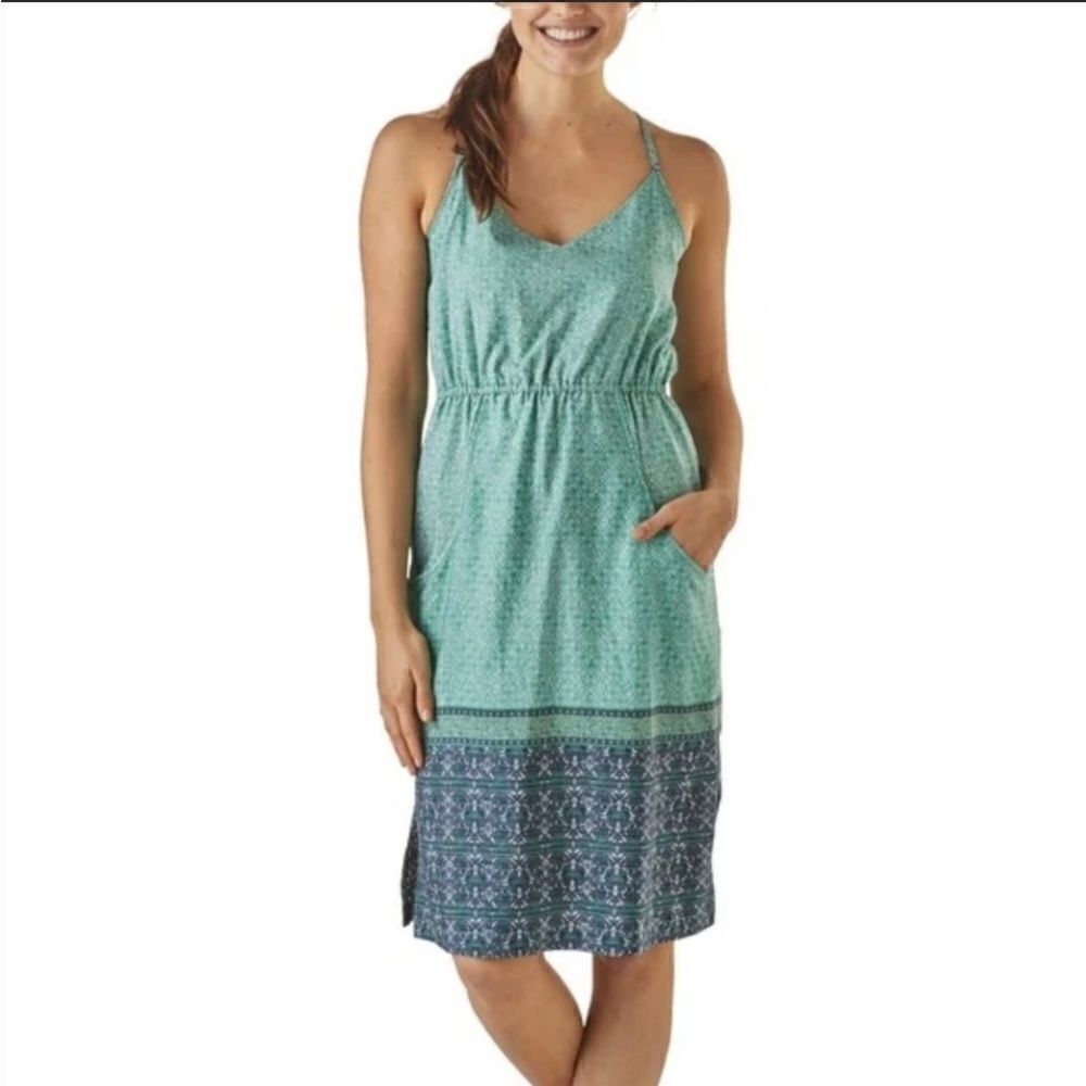 Patagonia Lost Wildflower Worn Wear Dress Size Small